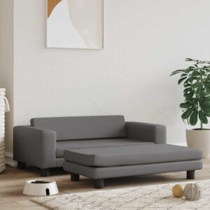 Hondenmand met verlengstuk 100x50x30 cm kunstleer